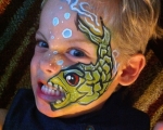 Fish Face Painting
